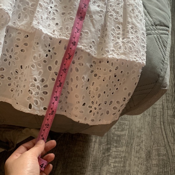 BANANA REPUBLIC | Eyelet Pinafore Dress - Picture 8 of 8